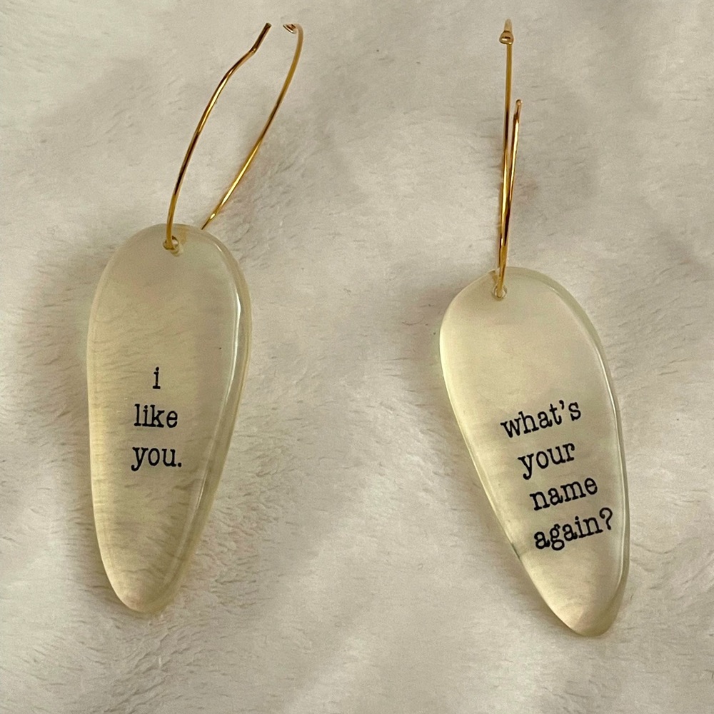 Very unique & cool earrings